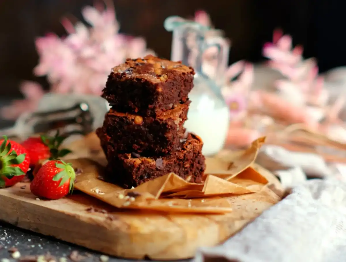Brownies backen mit fudgy Mitte - so gelingt das Rezept